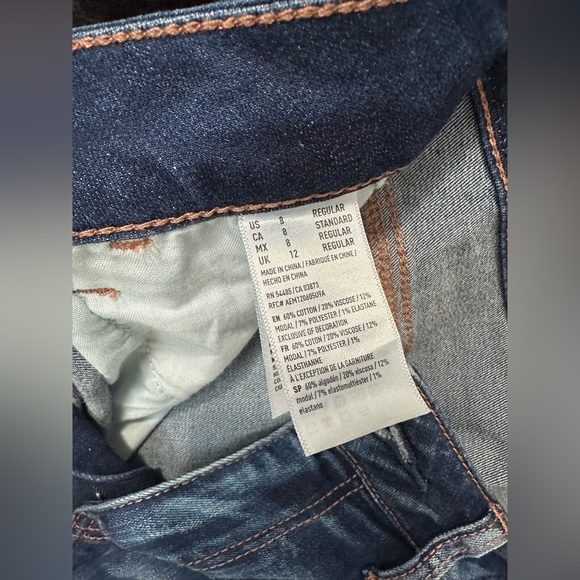 American Eagle Jeans Jeggings - American Eagle Ripped Jeans Jegging - Picture 3 of 4